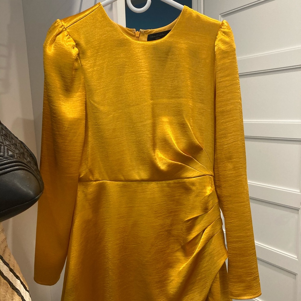 House of Harlow x Revolve golden dress. Worn once.